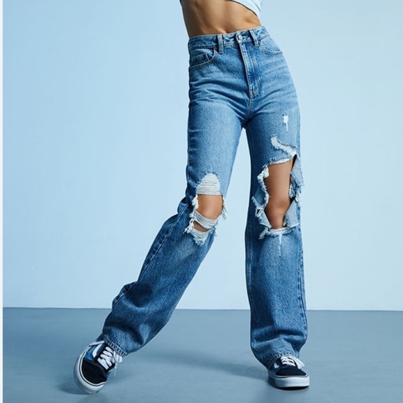 Pacsun Ripped Women’s Boyfriend Jeans Size Small - Picture 1 of 16